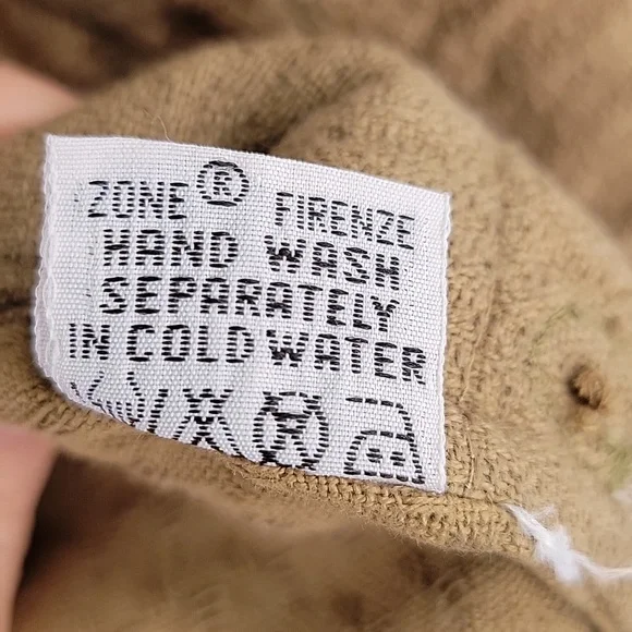 Vintage Cotton Beaded Embroidered Vest Sz M - Picture 7 of 9